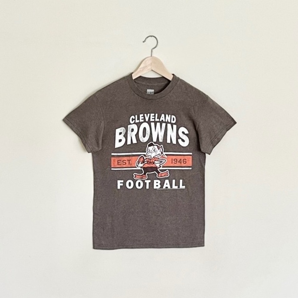 Vintage Junk Food NFL Cleveland Browns Brownie
Mascot T Shirt Adult Small
